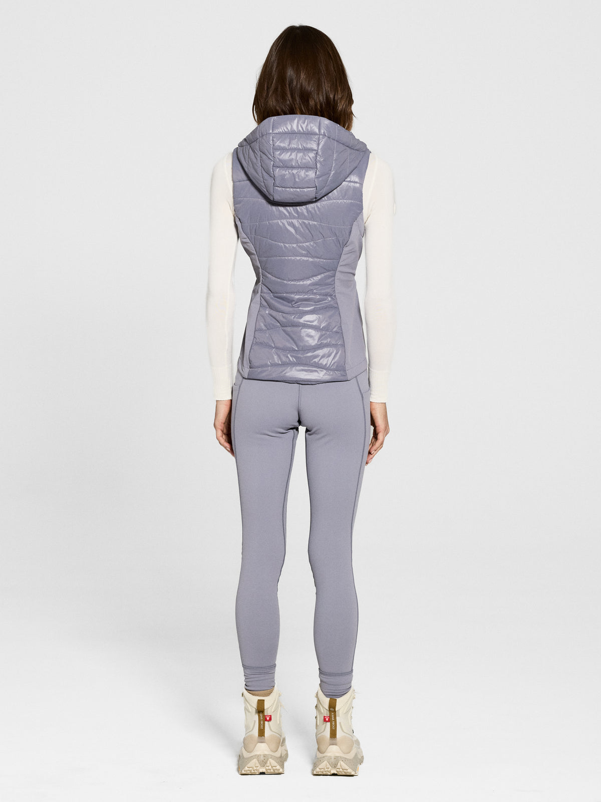 Aurora Vest in Sleet — view 2