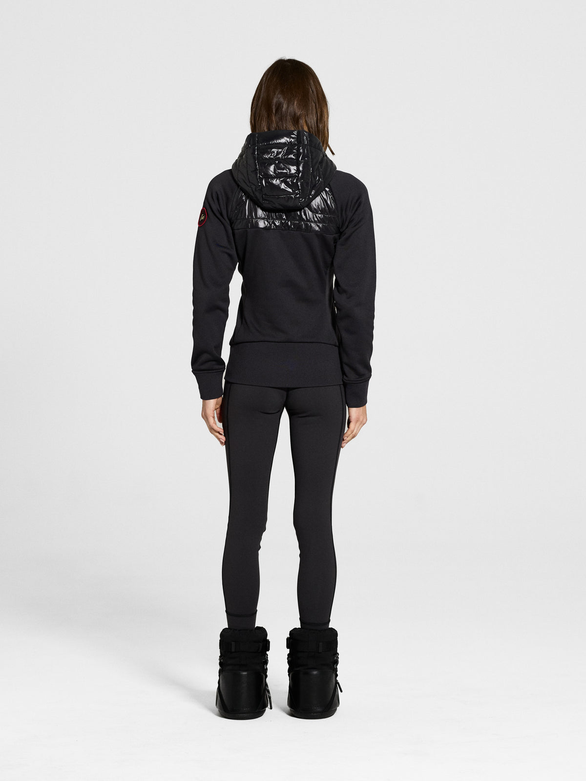 Luna Hoodie in Black — view 4