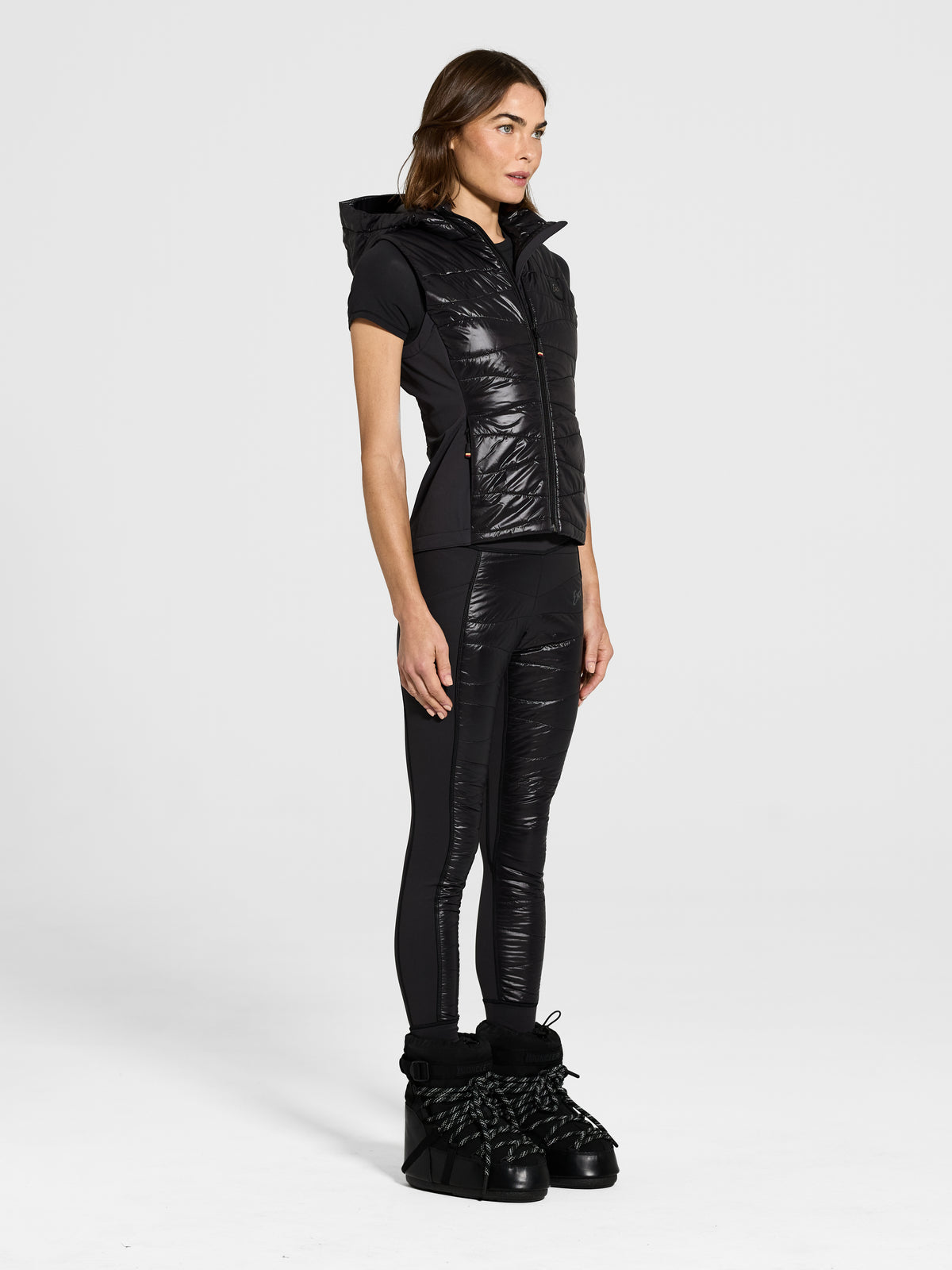 Aurora Vest in Black — view 2