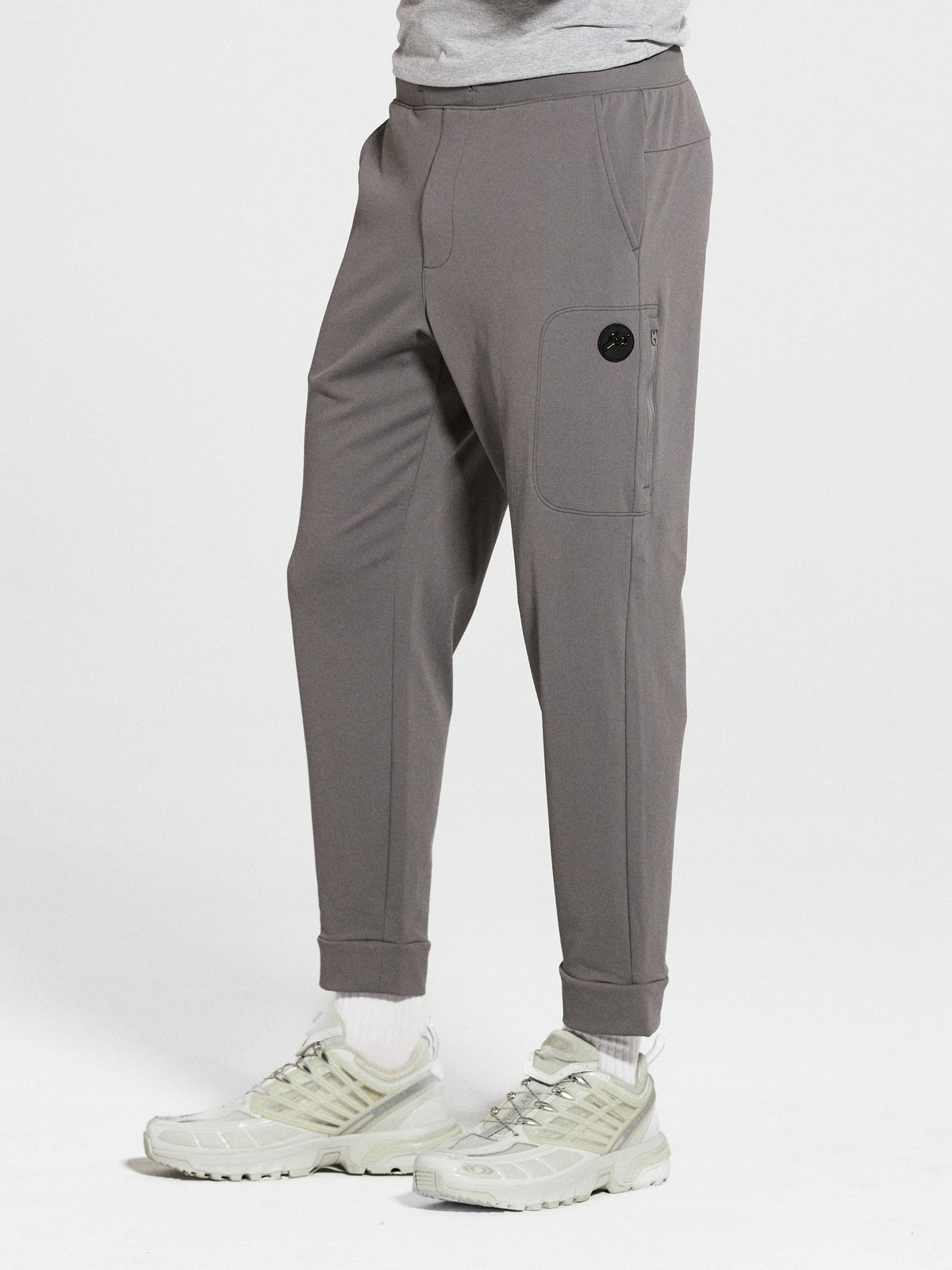 Drift Jogger in Charcoal, side view