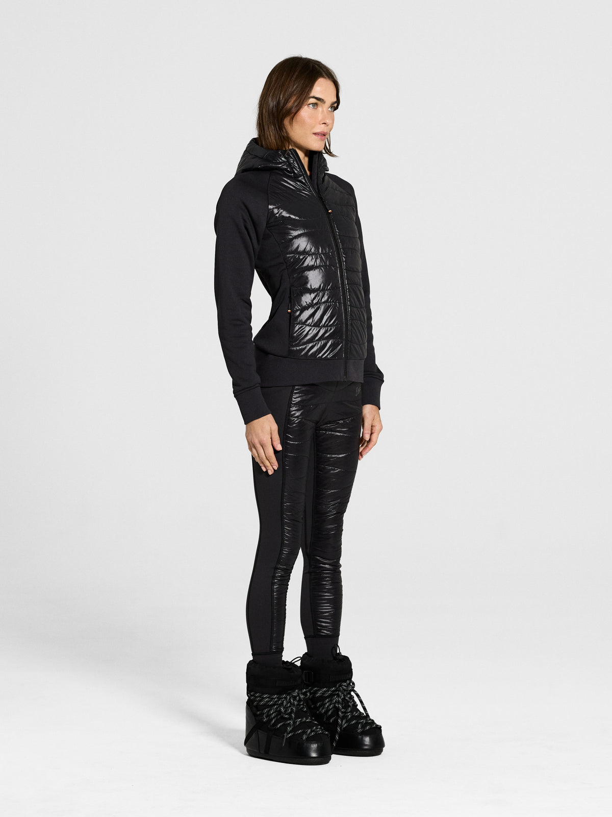 Luna Hoodie in Black — view 2