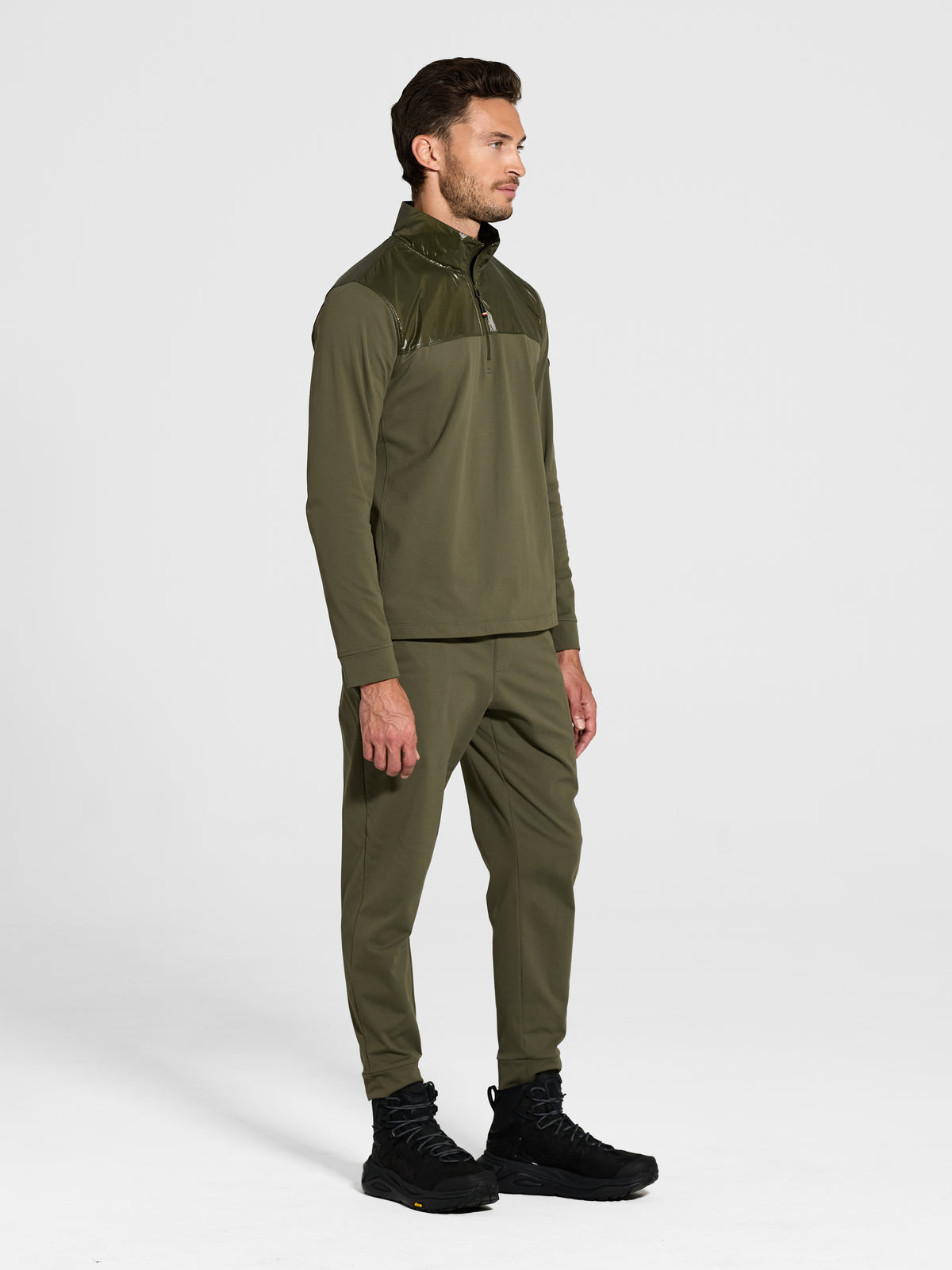 Nomad Pullover in Olive — view 3