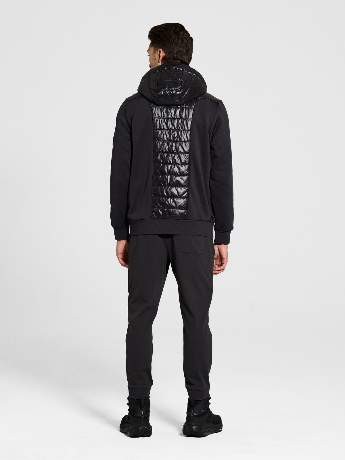 Stratus Hoodie in Black — view 4