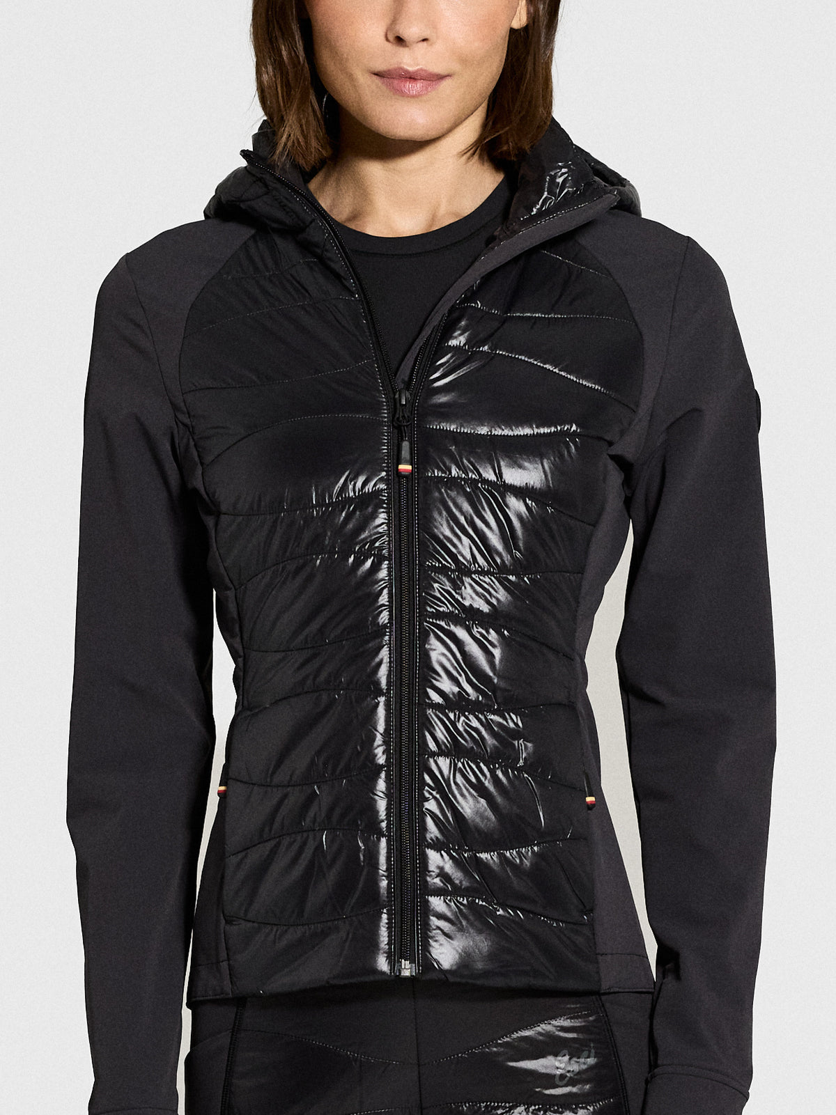Vesper Jacket in Black, detail