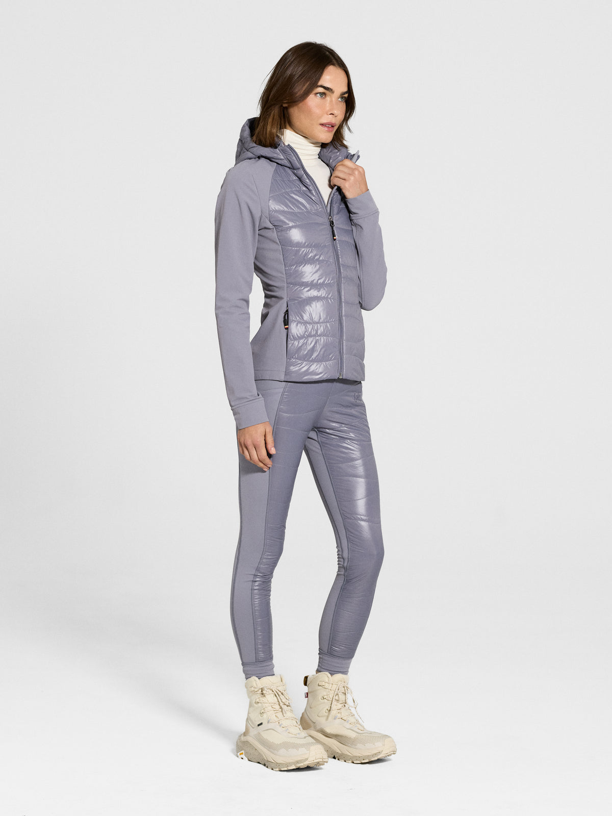 Vesper Jacket in Sleet — view 2