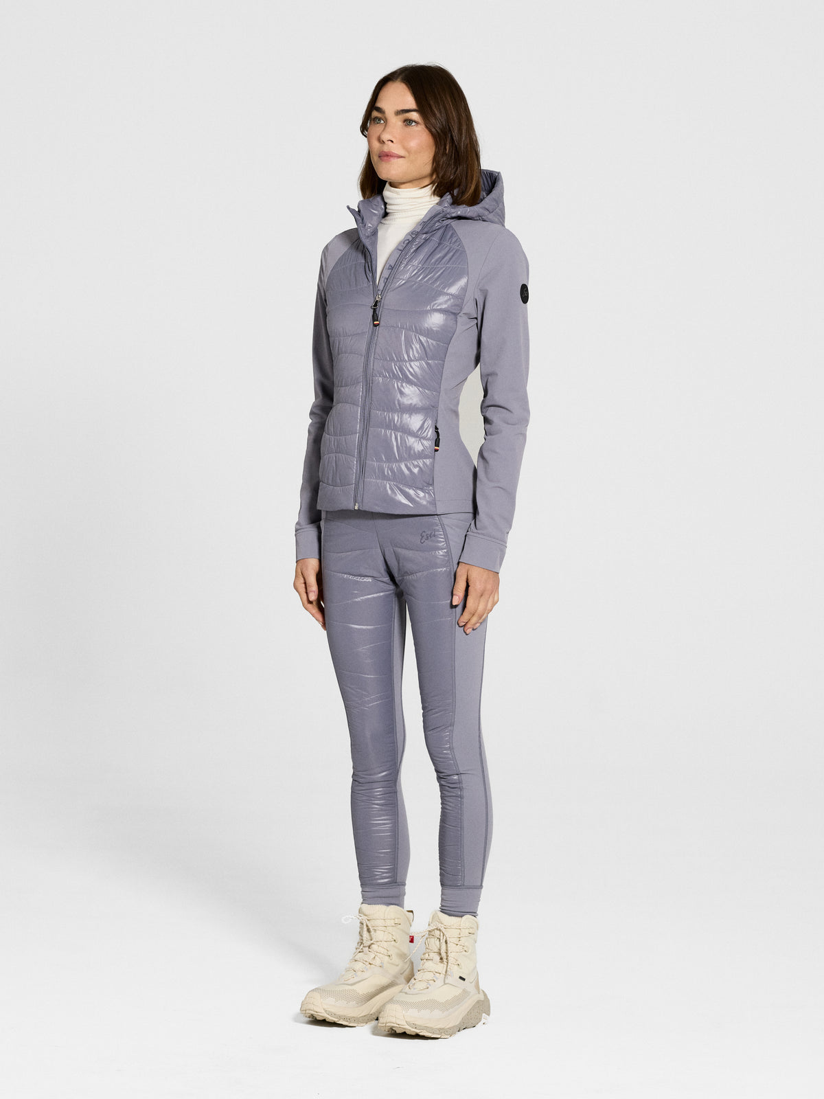Vesper Jacket in Sleet — view 3